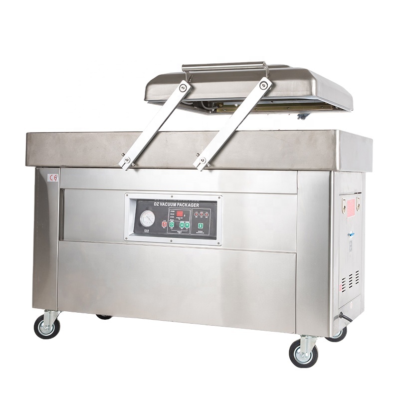DUOQI DZ(Q)-500/2SB вакуумная упаковочная машина с двойной камерой, низкая цена, нержавеющая сталь, электрическая автоматическая упаковочная машина
