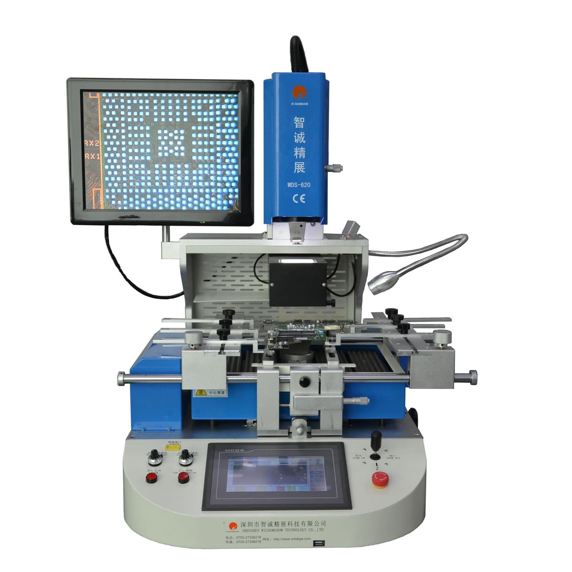 WDS-620 пайка с горячим воздухом и Распайка bga ic на печатной плате для ремонта чипов ноутбуков и телефонов