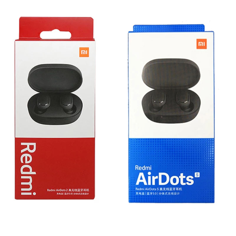 Наушники для Xiaomi Redmi Airdots S Fone de ouvido Наушники Mi Настоящие беспроводные наушники BT 5,0 TWS Air Dots Гарнитура
