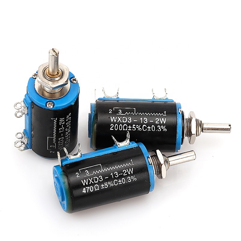 WXD3-13-2W WXD3-13 2 Вт проволочный Многофункциональный потенциометр поворотный переключатель