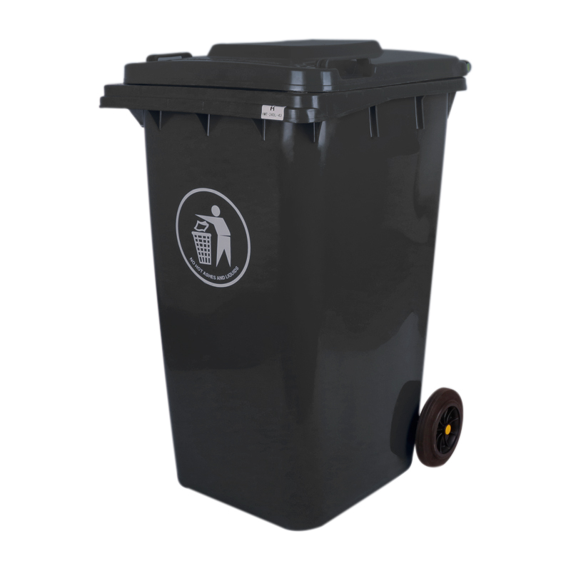 240lt 240ltr commercial plastic outdoor waste bin customized