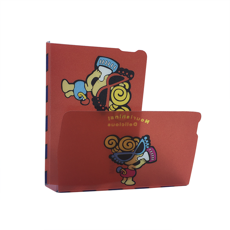 Hot selling folding storage PP holder with CMYK printing