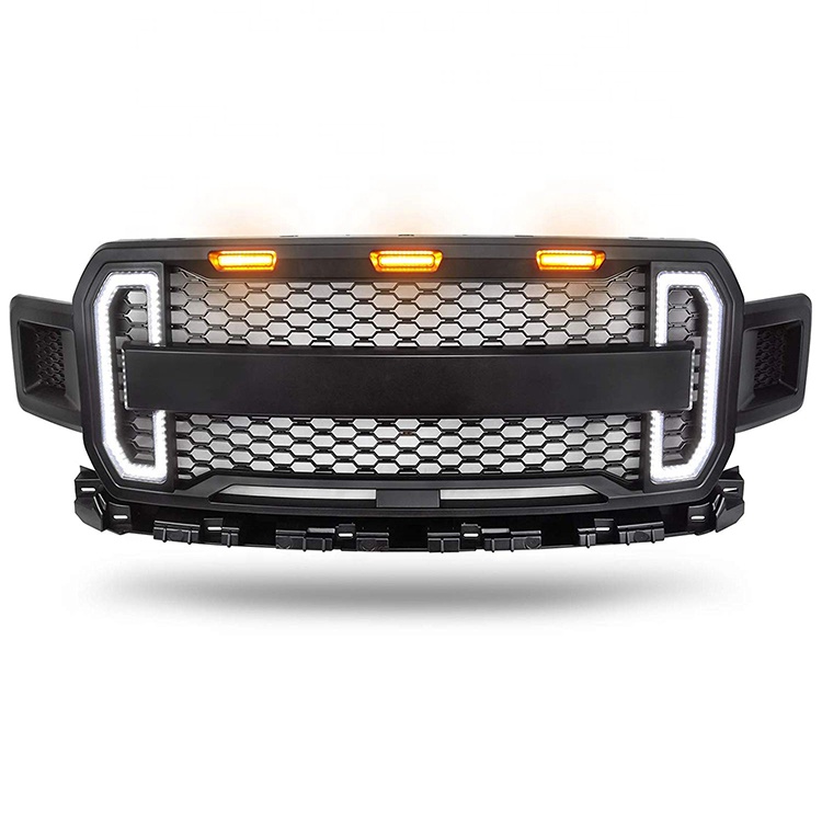 Черная решетка для указателя поворота для Ford F150 2019