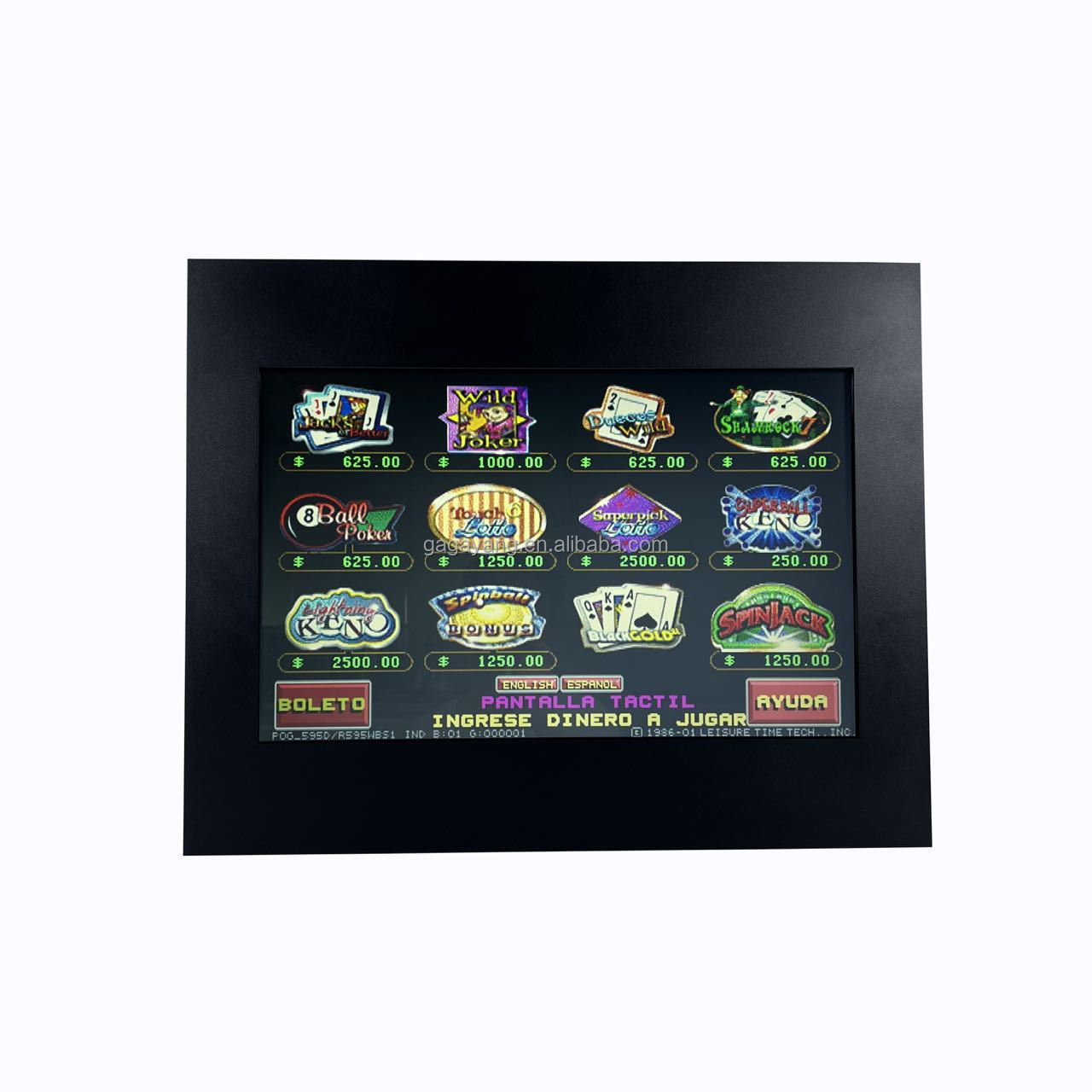 22 дюйма 3 м монитор с сенсорным экраном T340 + POT O GOLD FOX340 WMS550 pog монитор
