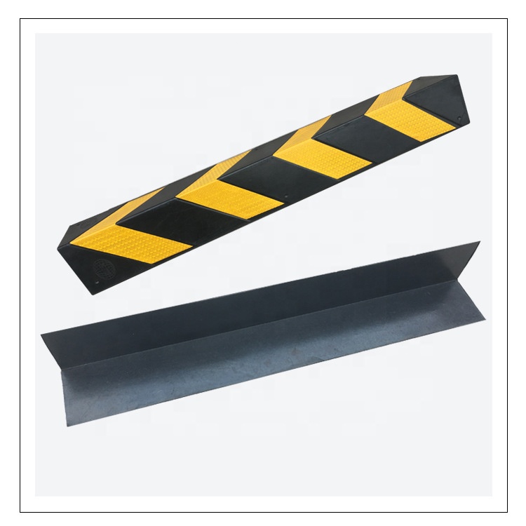 Reflective tapes Molded Rubber Materials Corner Guard 90 degrees Wall protectors