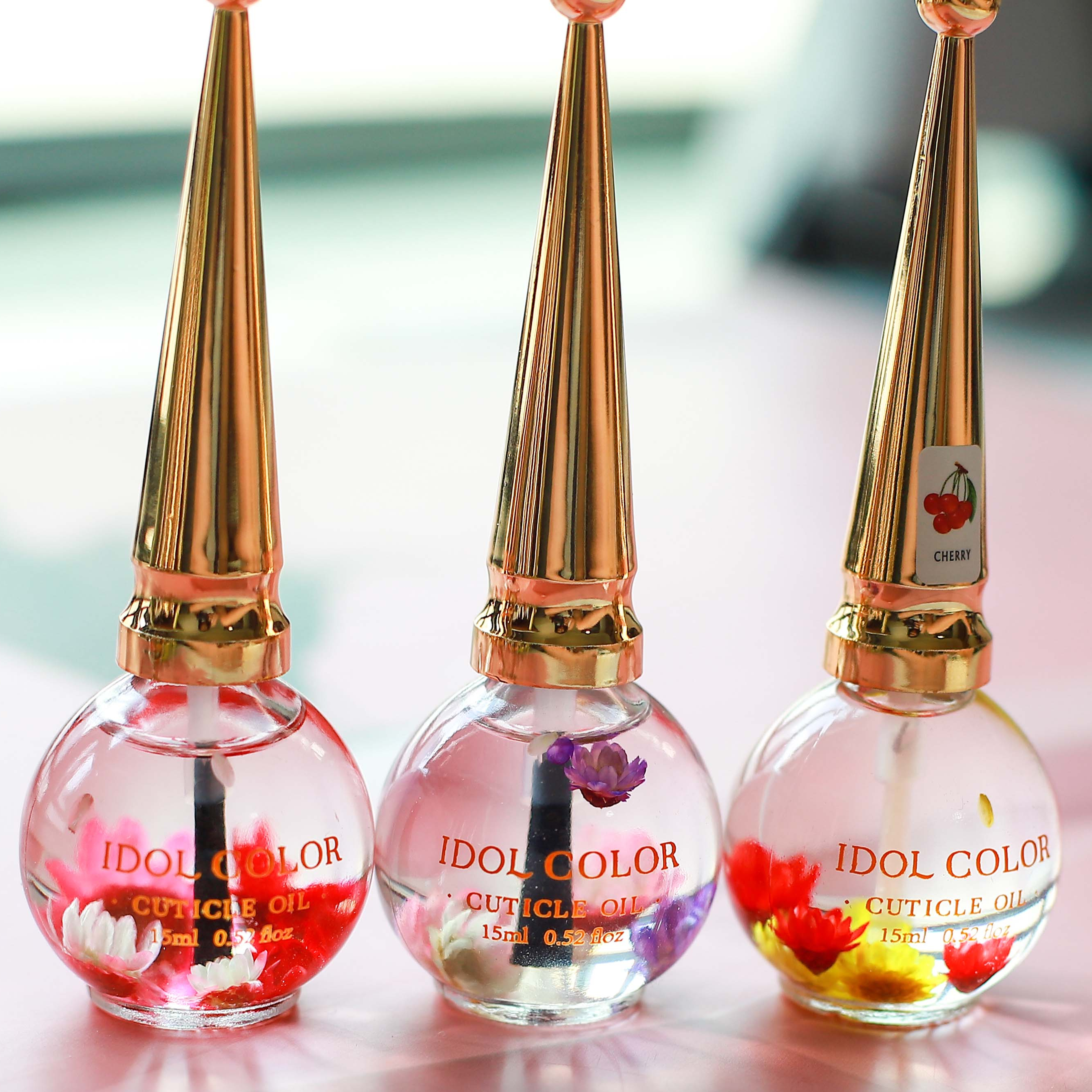2024 Newest Luxury Organic Natural Cuticle Oil Natural Flower Puting Customized Nail Oil Cuticle For Finger And Toe Care