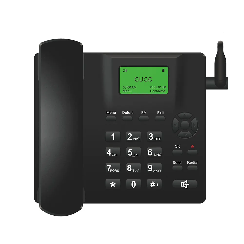 4G LTE Fixed Wireless Phone Desktop Terminals Cordless Telephone Support VOLTE Dual 2G 3G GSM WCDMA Sim Card For Home Office