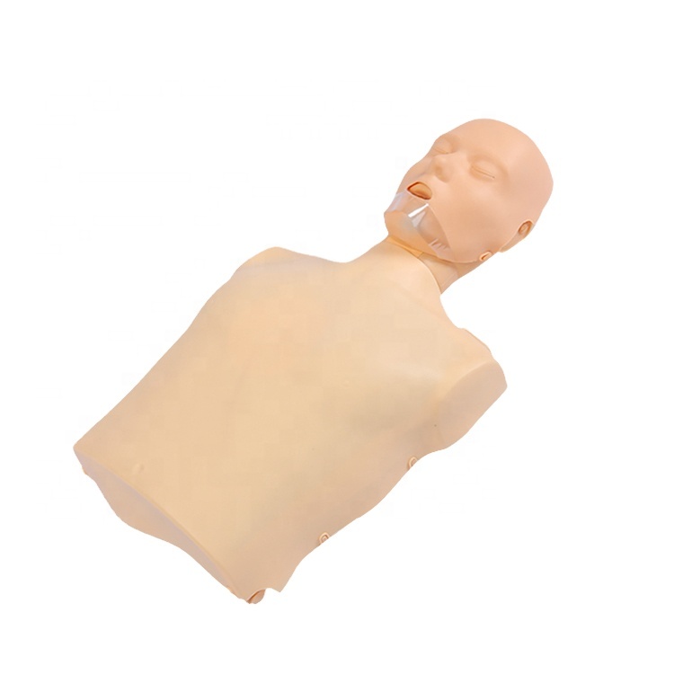 Медицинский модели SC-CPR100A простой электрические половина тела подготовка сердечно-легочной реанимации манекен для продажи