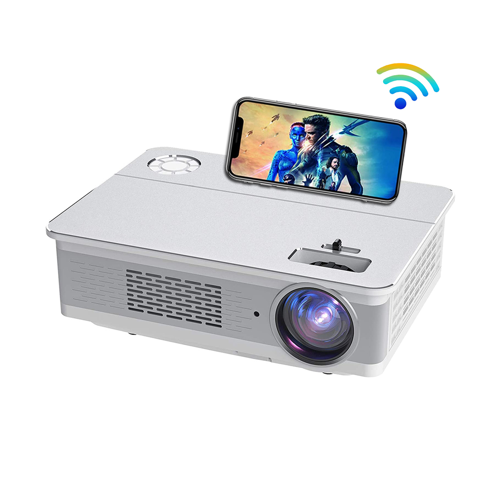 Родной 1080P Full HD LED Портативный проектор ЖК-проектор для домашнего кинотеатра проектор Цифровой проектор 3D встроенный гарантия 1 год готов
