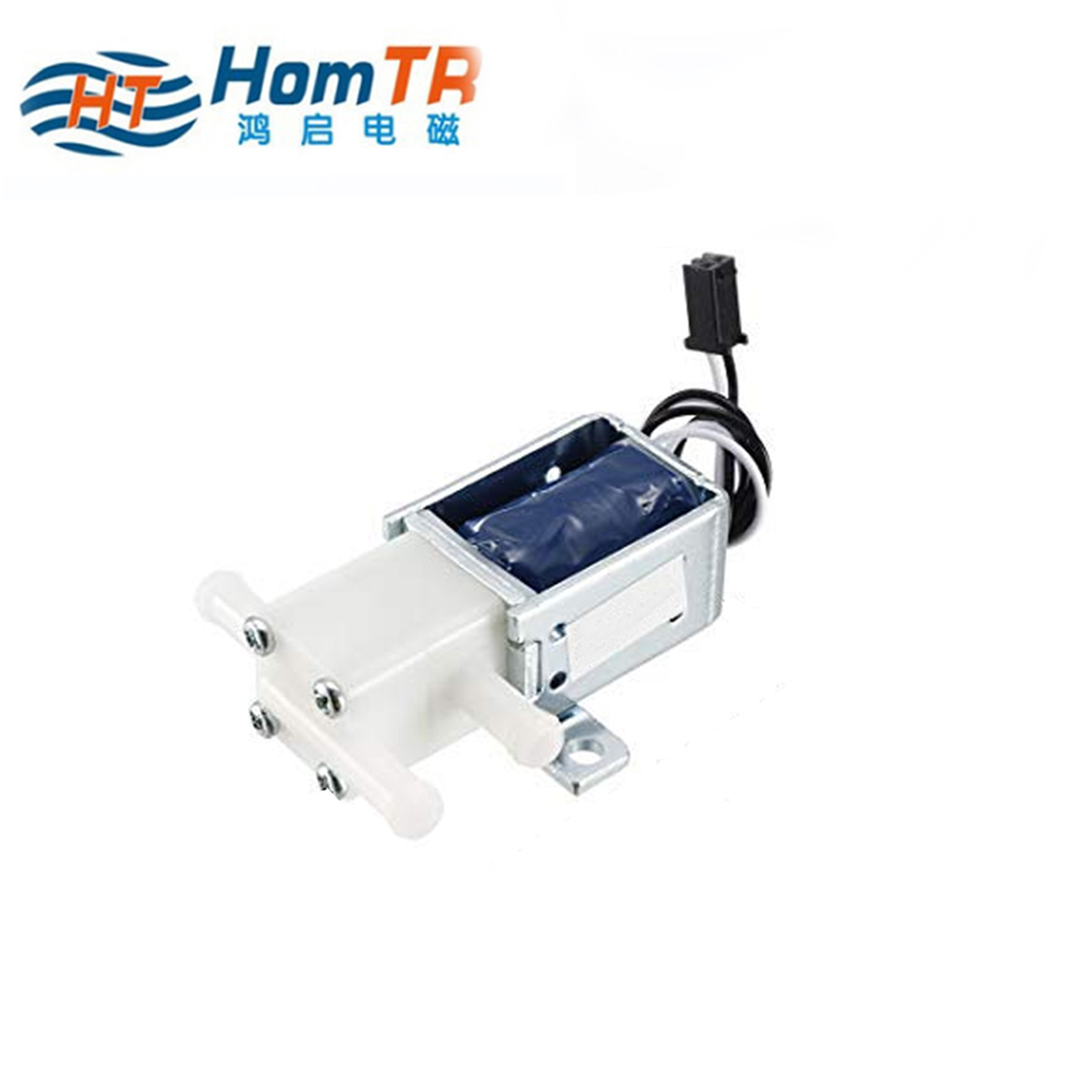HomTR Alloy Frame 2 And 5 Way 3 Port Valves Electric Miniature Solenoids Solenoid Valve With Long Life
