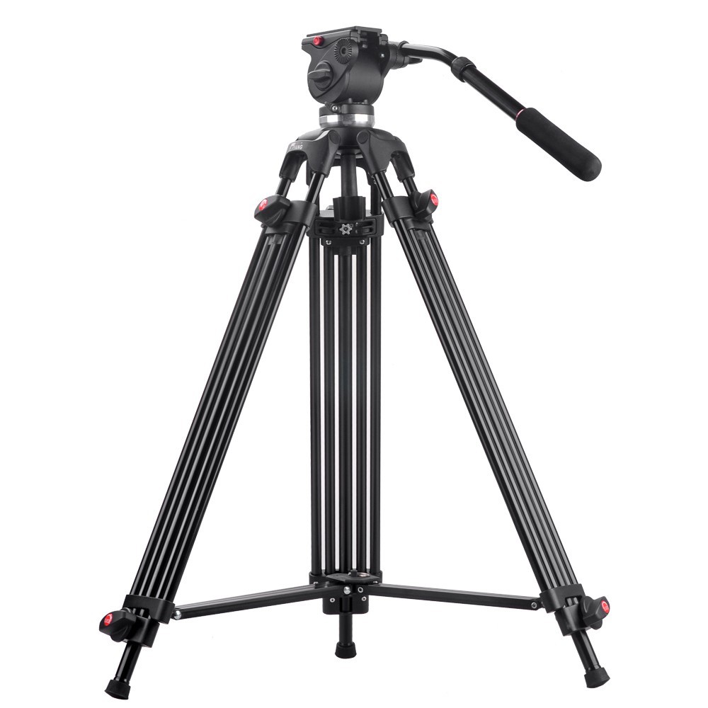 JIEYANG JY-0508 aluminum shooting dslr camera holder video professional Camera Tripod