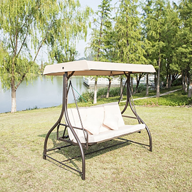 Оптовая продажа Классические 3 seater мягкая кресло-качеля для внутреннего дворика