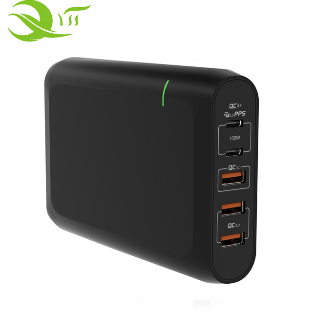 Зарядное устройство KC/PSE/TUV cUL, 120 Вт, 110 Вт, 5 портов usb type-c pd, Универсальное портативное зарядное устройство для мобильных телефонов, зарядная станция для ноутбуков/ноутбуков