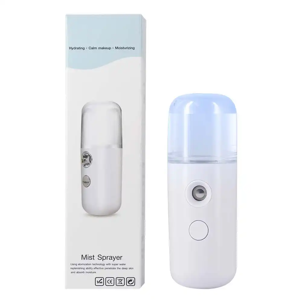 Nano Facial Mister Mini портативный распылитель для лица удобный распылитель-отлично подходит для использования в качестве увлажнителя лица увлажняющий крем для лица