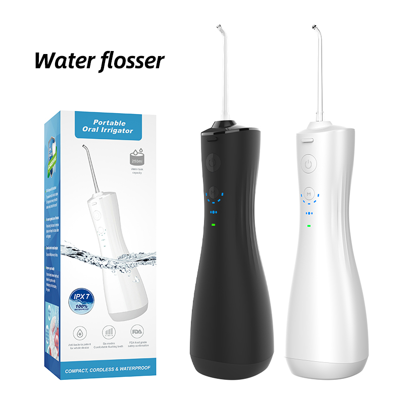 Teeth Cleaning 2021 Portable Cordless Oral Irrigator Dental Usb Rechargeable Port Water Flosser for Business trip use