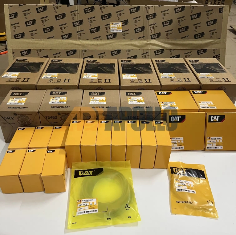 CAT Part Engine Piston Ring Gasket Kit 3306 3304 3406 C4.4 C6.6 C9.3 C13 C11 C15 C7 C9 C15 C18 3126 3408 Liner For Caterpillar
