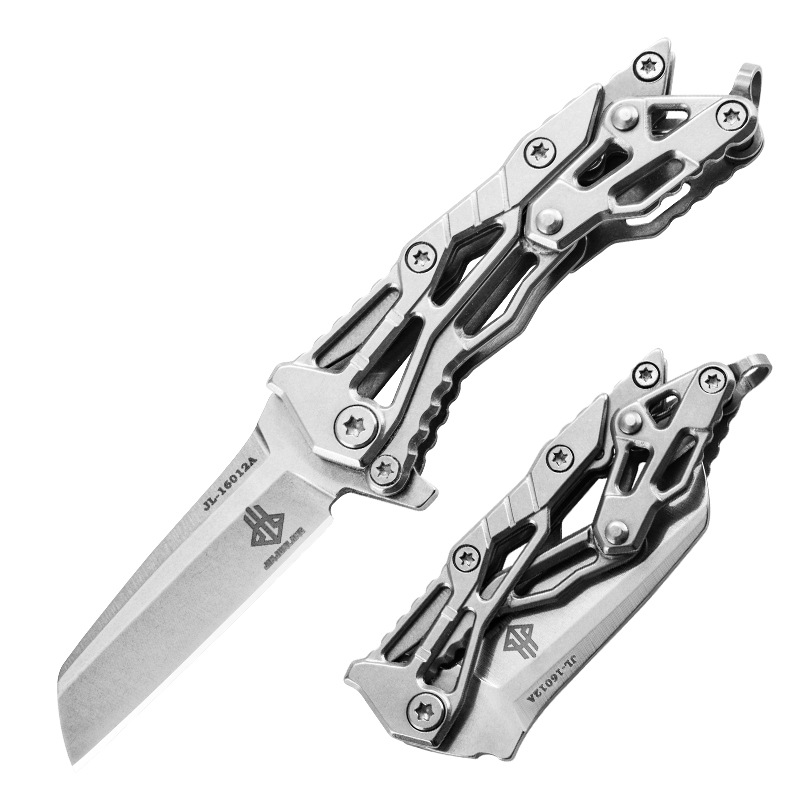 Mini carry-on knife field portable sharp fruit stainless steel knife key chain pendant