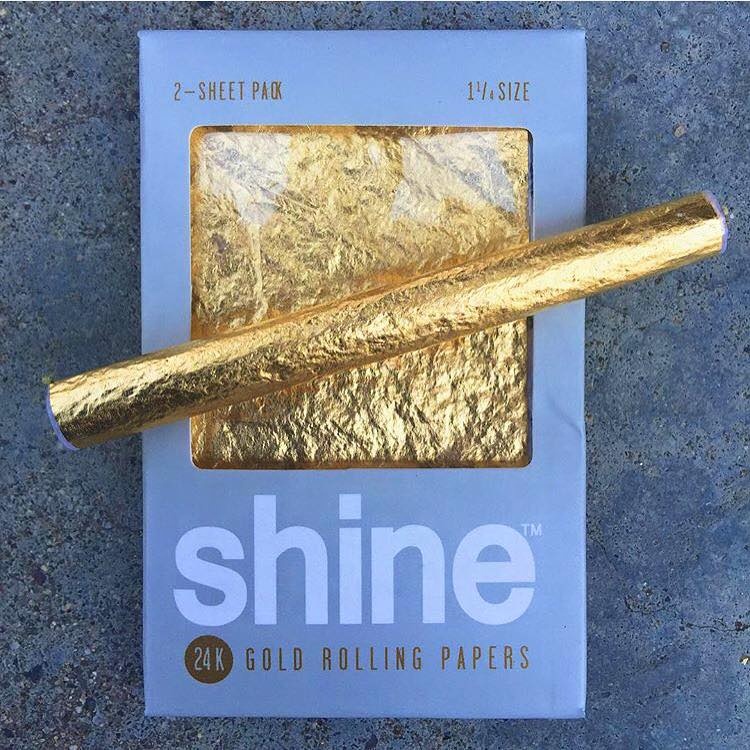 Shine 24K Gold сигаретная бумага