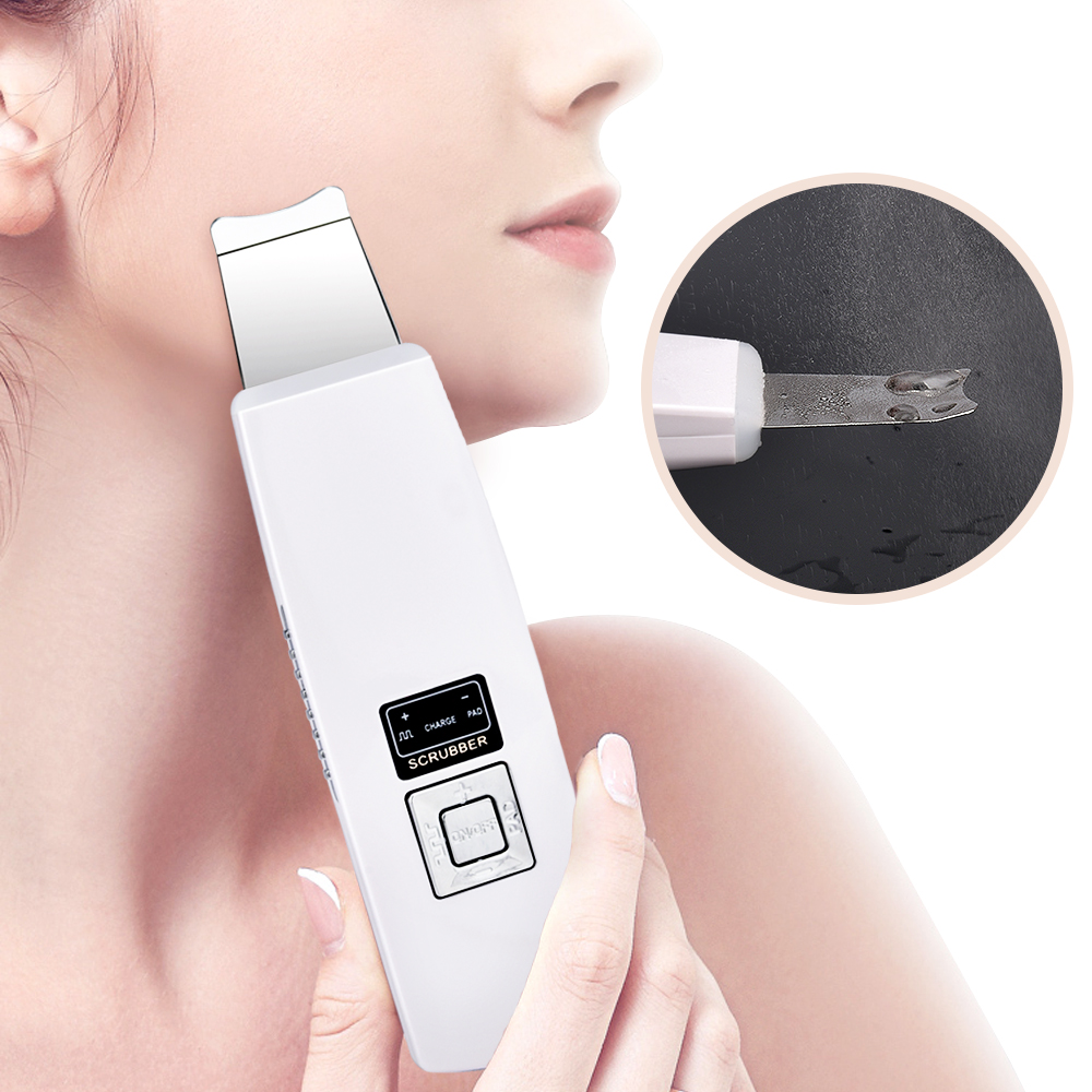 Hot Selling Personal Blackhead Removal Home use Ionic Ultrasonic Skin Peeling Facial Deep Cleansing Beauty Device