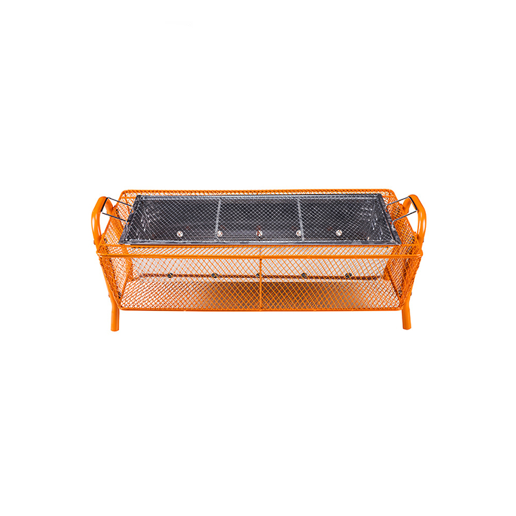 Hot Selling korean BBQ Grill Table Rectangle Outdoor Charcoal BBQ Grill Restaurants Barbeque Grill