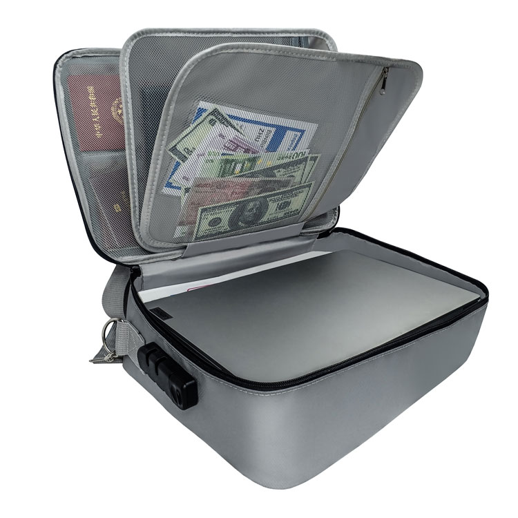 New Arrival Water Resistant Fiberglass Fireproof Document Bag