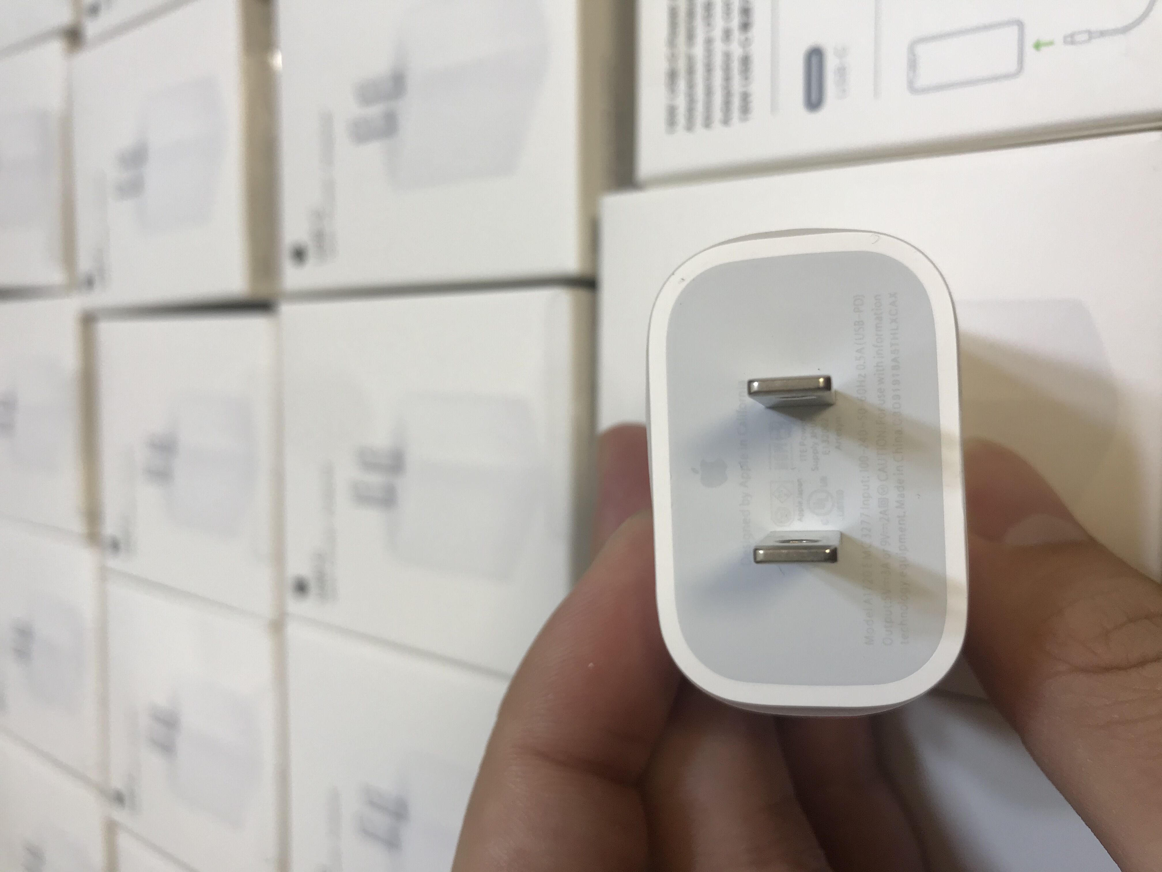 Высокое качество USB-C адаптер питания подходит для iPhone 18 Вт штепсельная вилка зарядки подходит для iPhone устройство для быстрой зарядки