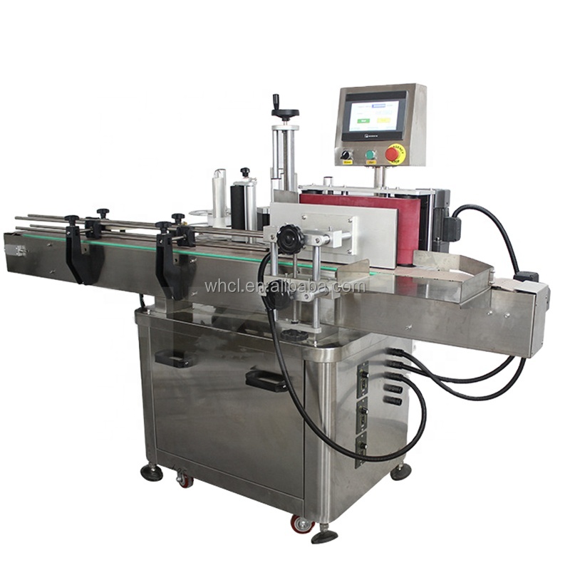 Automatic Round Bottle Self-adhesive Printing Sticker Labeling Machine