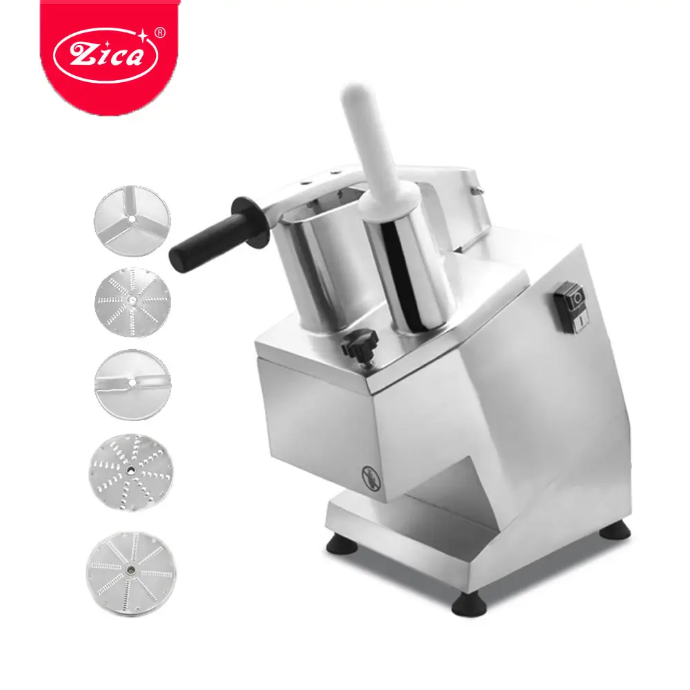 Vegetable Cutter Machine Electric Potato Chips Slicer Friut Cheese Cutter Food Processor For Commercial Zica ZLC-300A