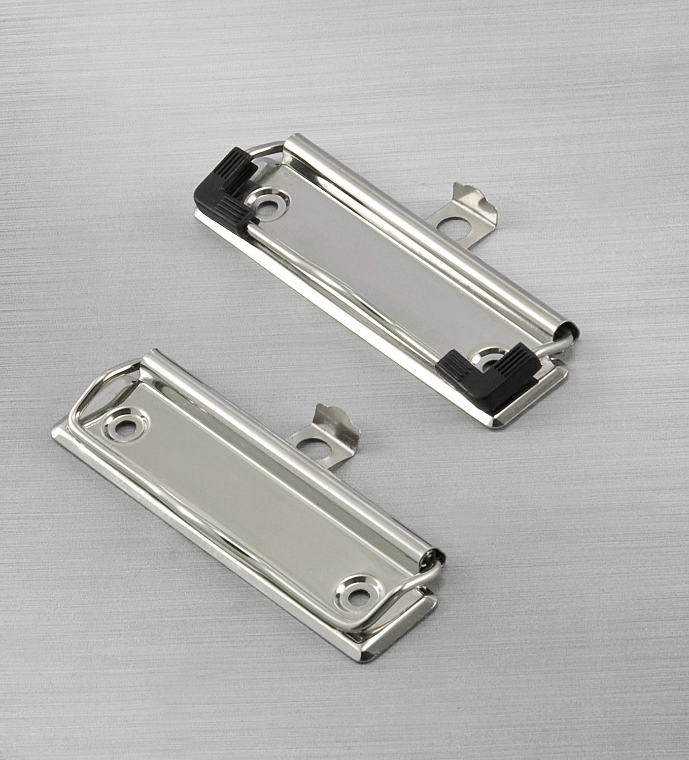 Wholesale High Quality Metal Board Clips With Rubber Corner A4 Document Stainless Steel Clipboard Clips Spring Clips