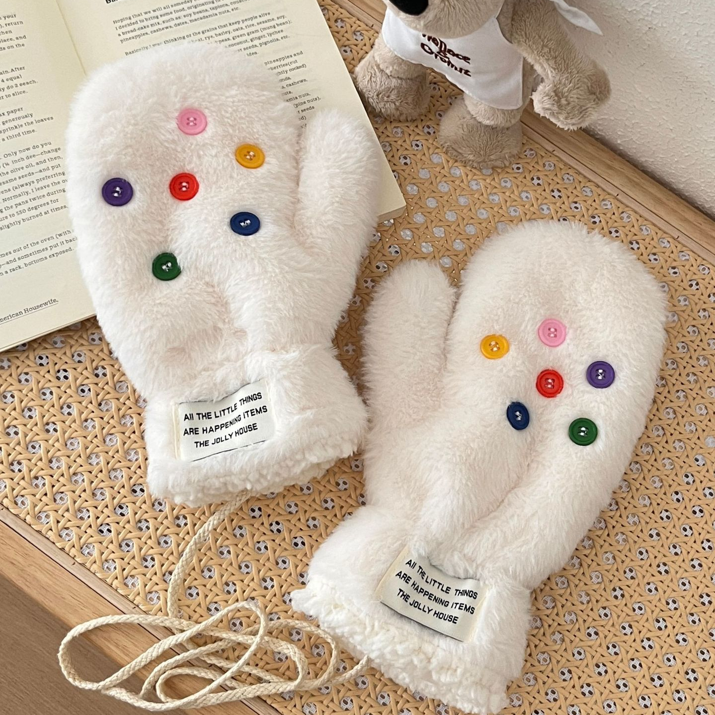 OEM High Quality Warm Comfortable Winter Thicken Cute Children Gloves Mittens