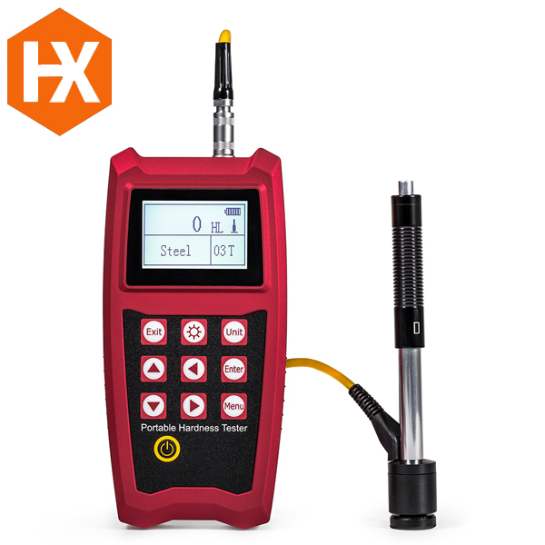 Промышленные NDT сварные испытания HXHT-910 Высокая точность портативный Leeb твердость тестер автоматически определить 7 типов ударных устройств
