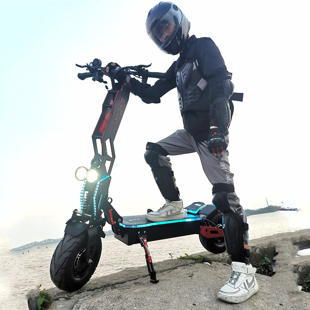 Maike МКС 8000 Вт 13 дюймов 60v большие расстояния 80-110kms dualtron thunder двойной мотор для взрослых Электрический самокат