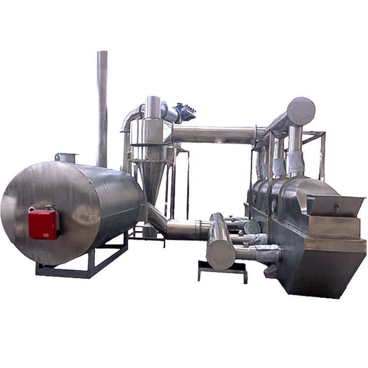Promotion Pressure Spray Vibration Continuous Bread Crumb Fluid Bed Dryer