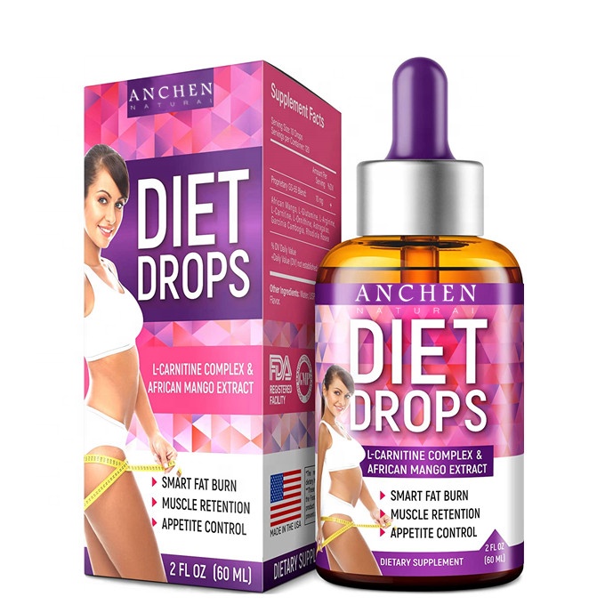 Private Label Keto Drops Fat Burner with L-Carnitine for Fast Weight Loss 60Ml