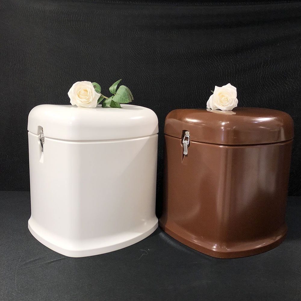 HDPE похороны питания человеческого урна шкатулка