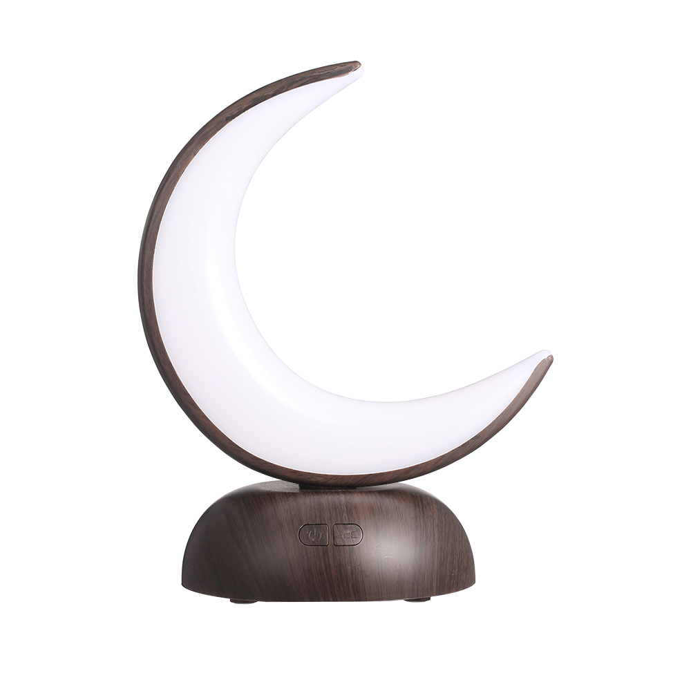 Gift Crafts Home Aromatherapy Diffuser Essential Oil Lamp Half 3d Moon Light Lamp