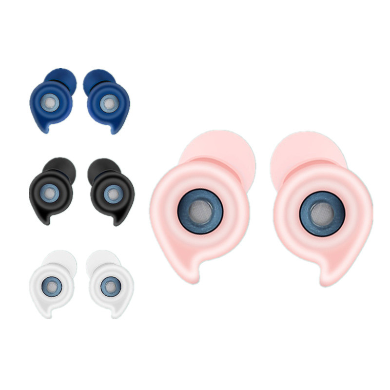 Welta Reusable High Fidelity Silicone Noise Cancelling Music Earplug Sleeping Musician Concert Filter Ear Plugs for Sleeping