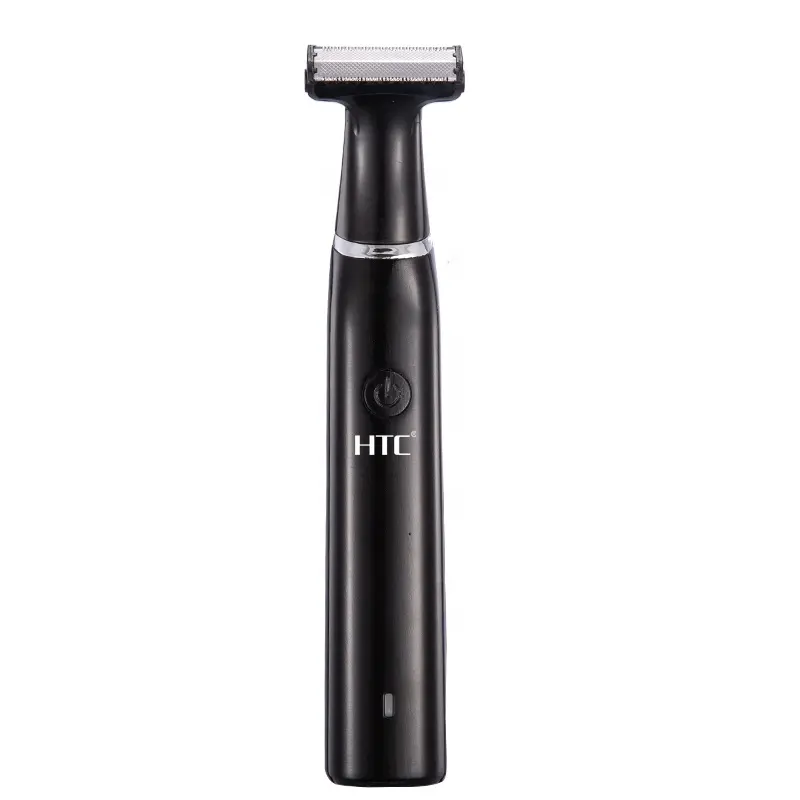 HTC new trending electric shavers for men and women Lithium battery microtouch waterproof precision hair cutter body shaver