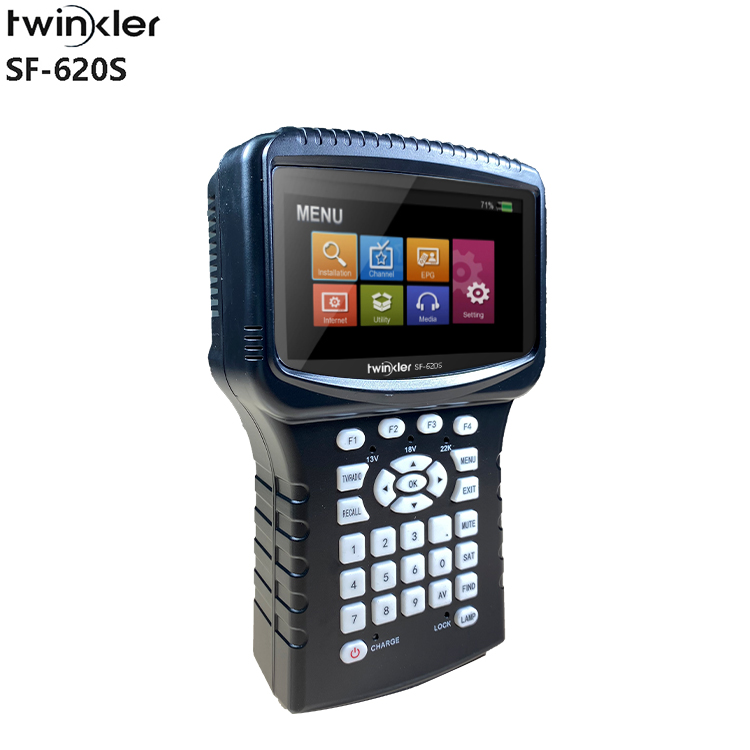 Sat-Finder Twinkler SF-620S Satlink 4,3 дюймов ЖК-дисплей на основе тонкоплёночной технологии подсветка MPEG-4 DVB-S2 спутниковый Finder метр; Доставка SF; Сезон осень-зима 620S SF620S