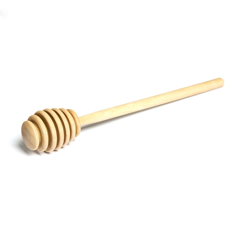 Dipper Jars And Mixing Stick Spoon Honey Dipper Glass For Drizzling