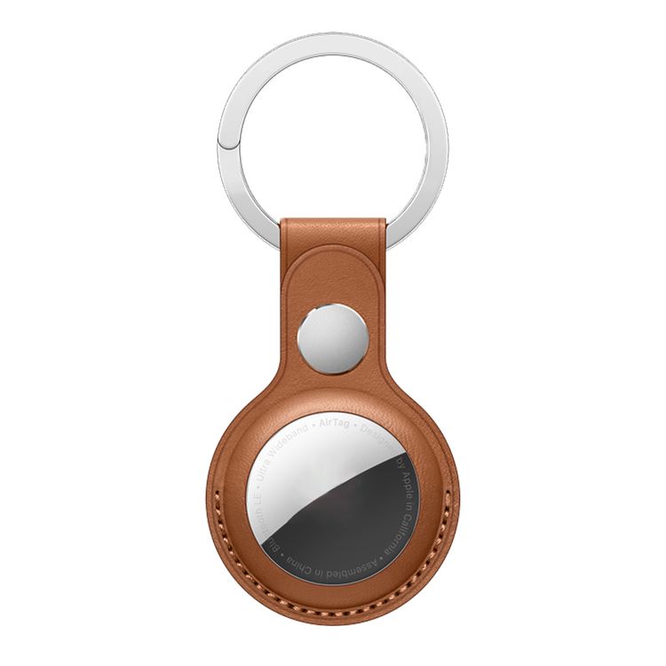 Crested Wholesale Price Silicone Cover For Apple Anti-Lost Keychain Ring Buckle Case