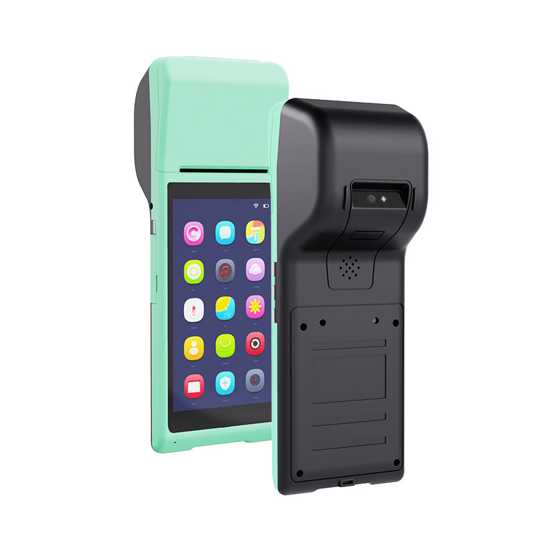 Factory Price Hand Held Android POS Machine Magnetic Card Reader Thermal Printer