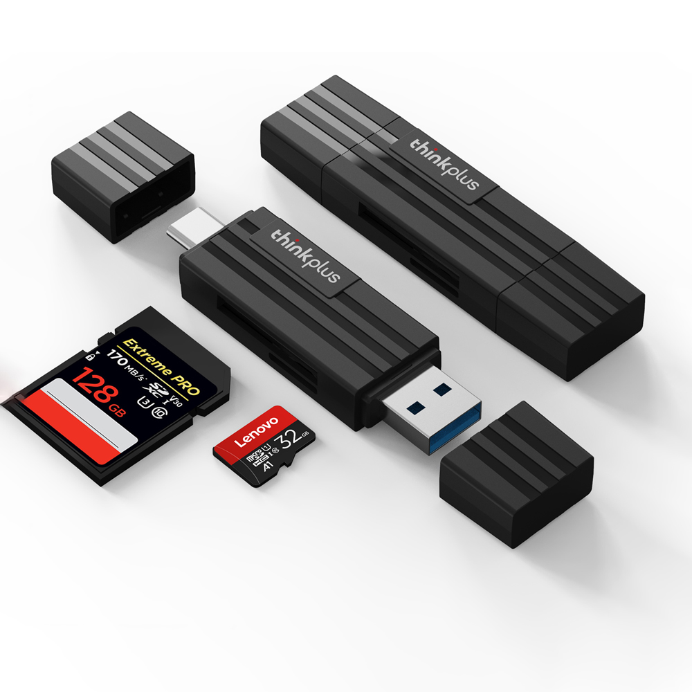 Быстрый считыватель скорости передачи данных двойной разъем USB C USB 3,0 считыватель карт памяти