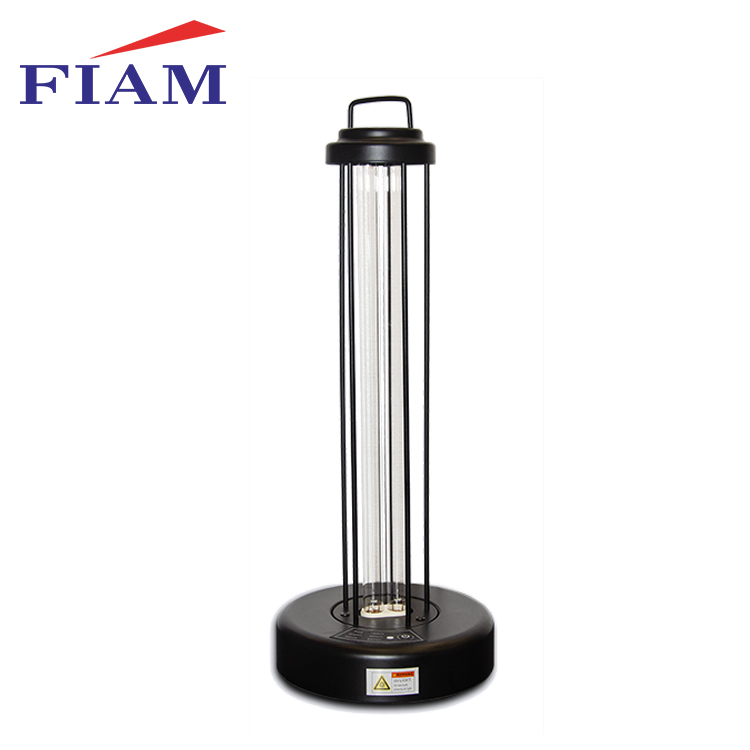 White Black Remote Control Quartz Glass 36w UVC Ozone Uv Disinfection Lamp
