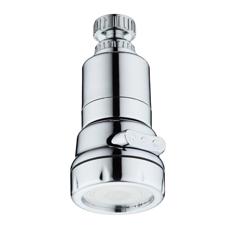 360 Rotatable Movable Flexible Kitchen Faucet Sprayer Head Replacement, Booster Shower and Water Saving Faucet Nozzle