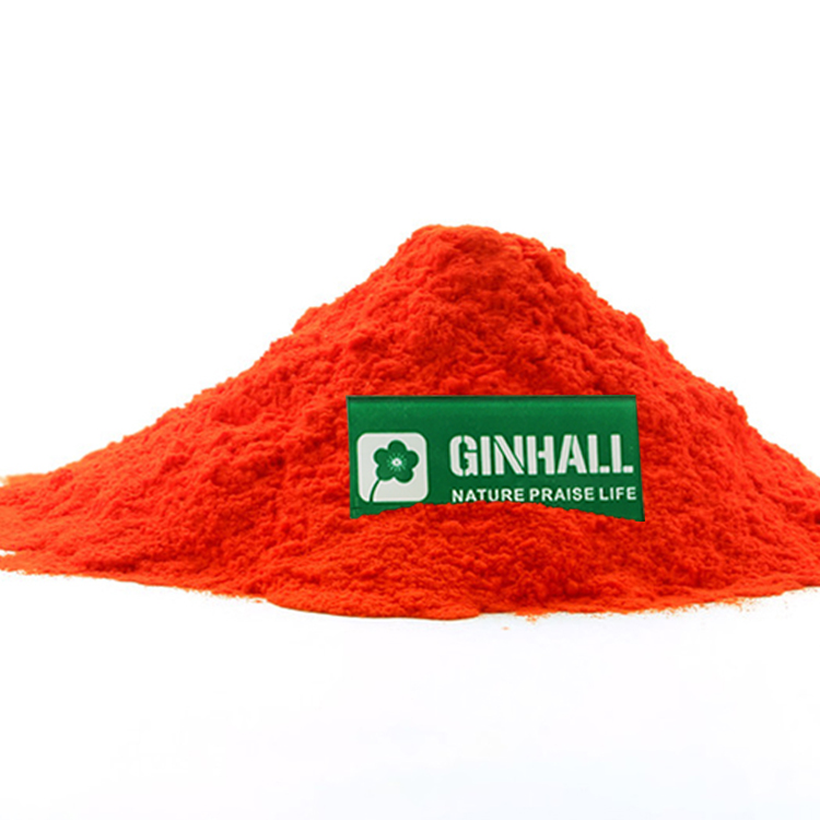 Ginhall, оптовая продажа, Заводская поставка, 100% чистый натуральный порошок для высушенного на воздухе Красного Перца