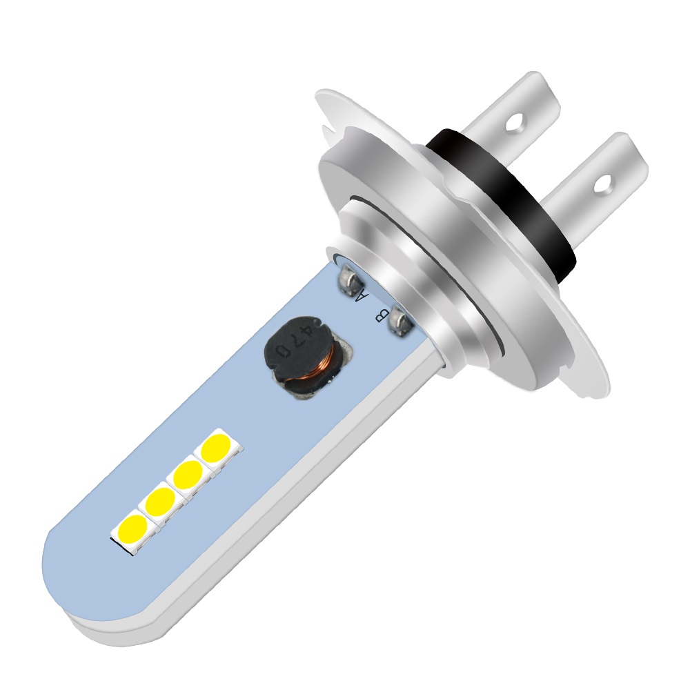 Factory Supply Led Bulbs 10-30V 5.5w H7 8smd 3030 Auto Car Fog Lights Motorcycle Headlight Lamp