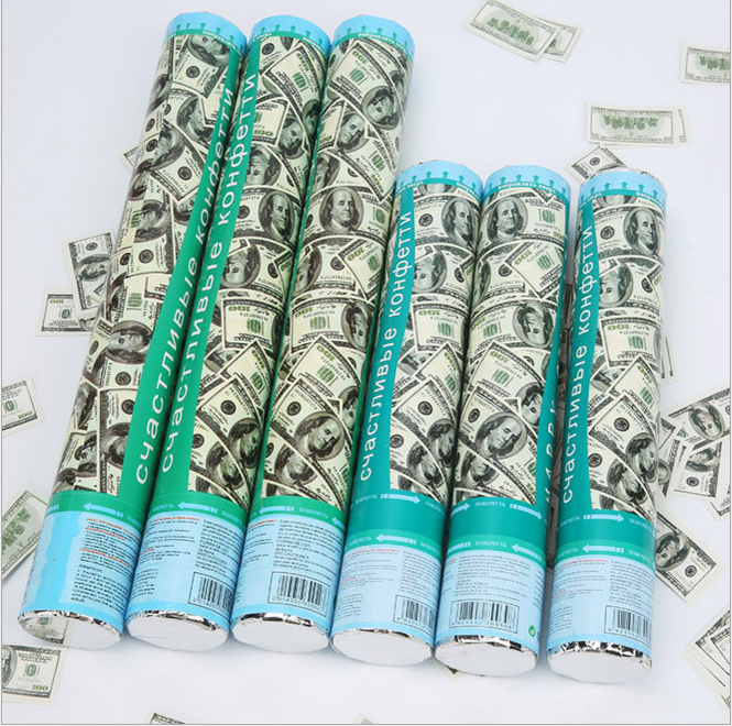 Wholesale event party supplies gender reveals biodegradable confetti cannon