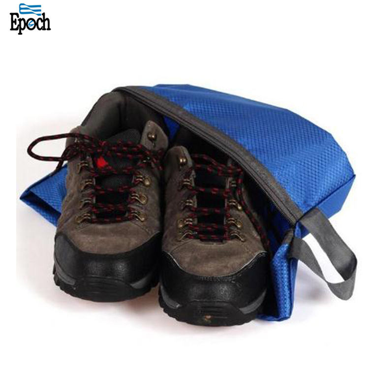 custom logo high quality Waterproof compartment travel custom shoe bags