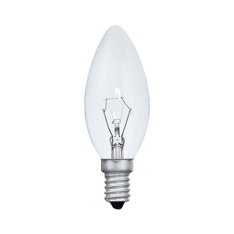 Лампа накаливания HoneyFly C35, E14, E27, 220 В, 40 Вт, 98*35 мм, 3000 К
